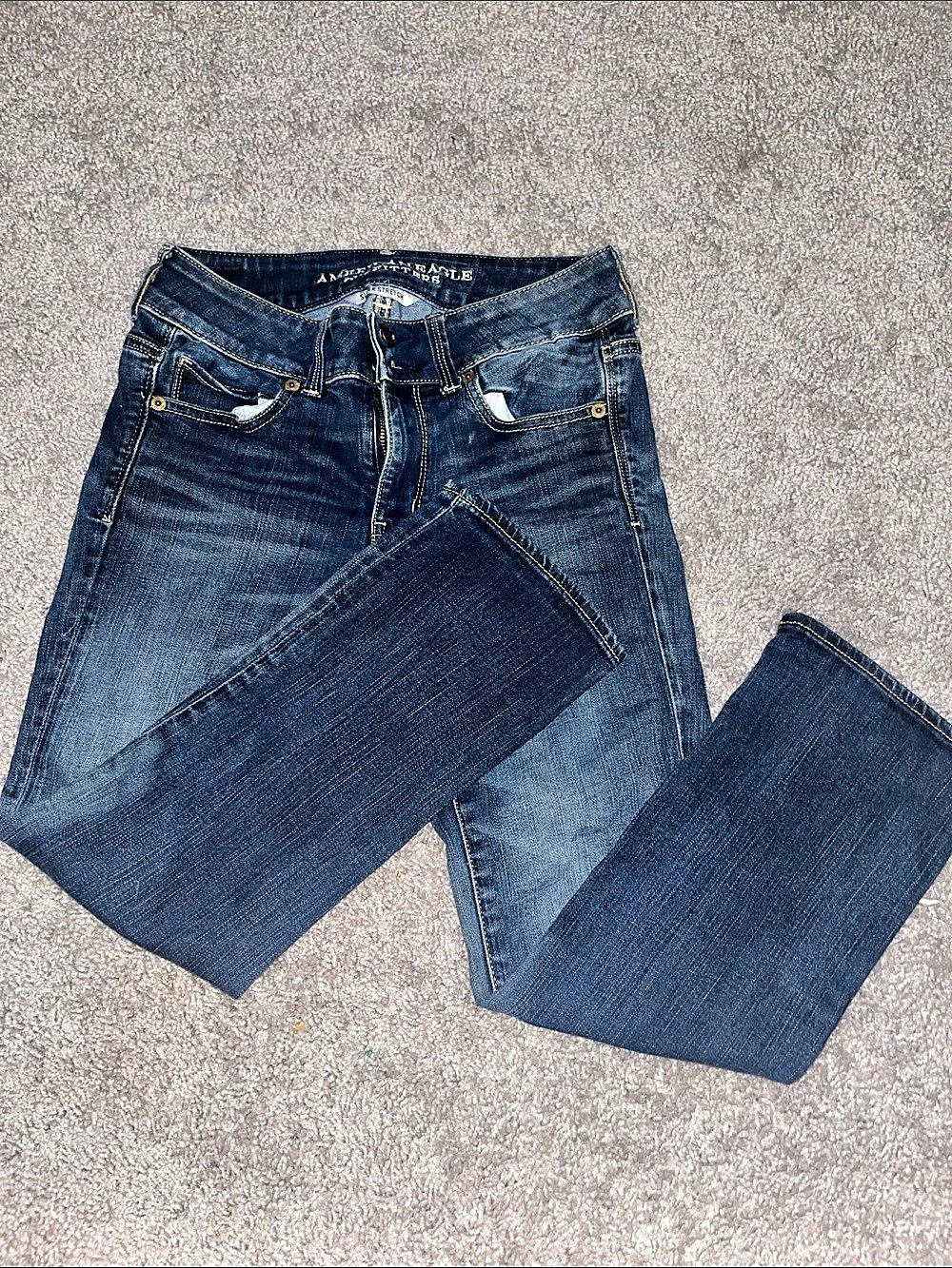 American Eagle Outfitters Artist Jeg Boot Cut Jeans in Blue Size 6